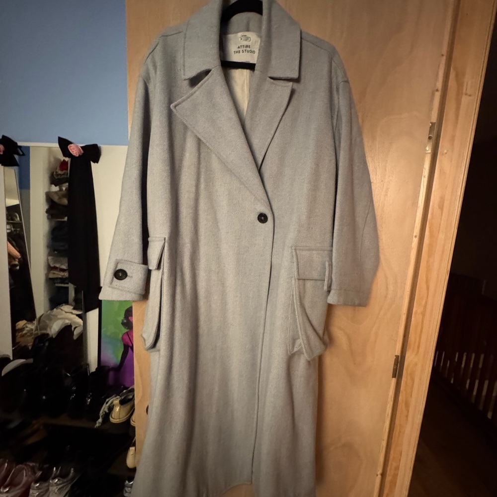 attire the studio wool coat